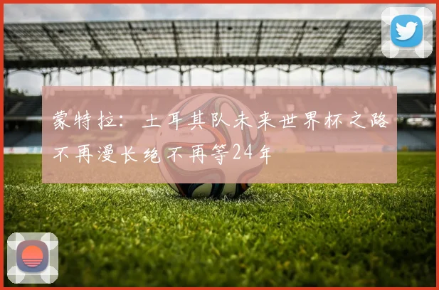 蒙特拉：土耳其队未来世界杯之路不再漫长绝不再等24年